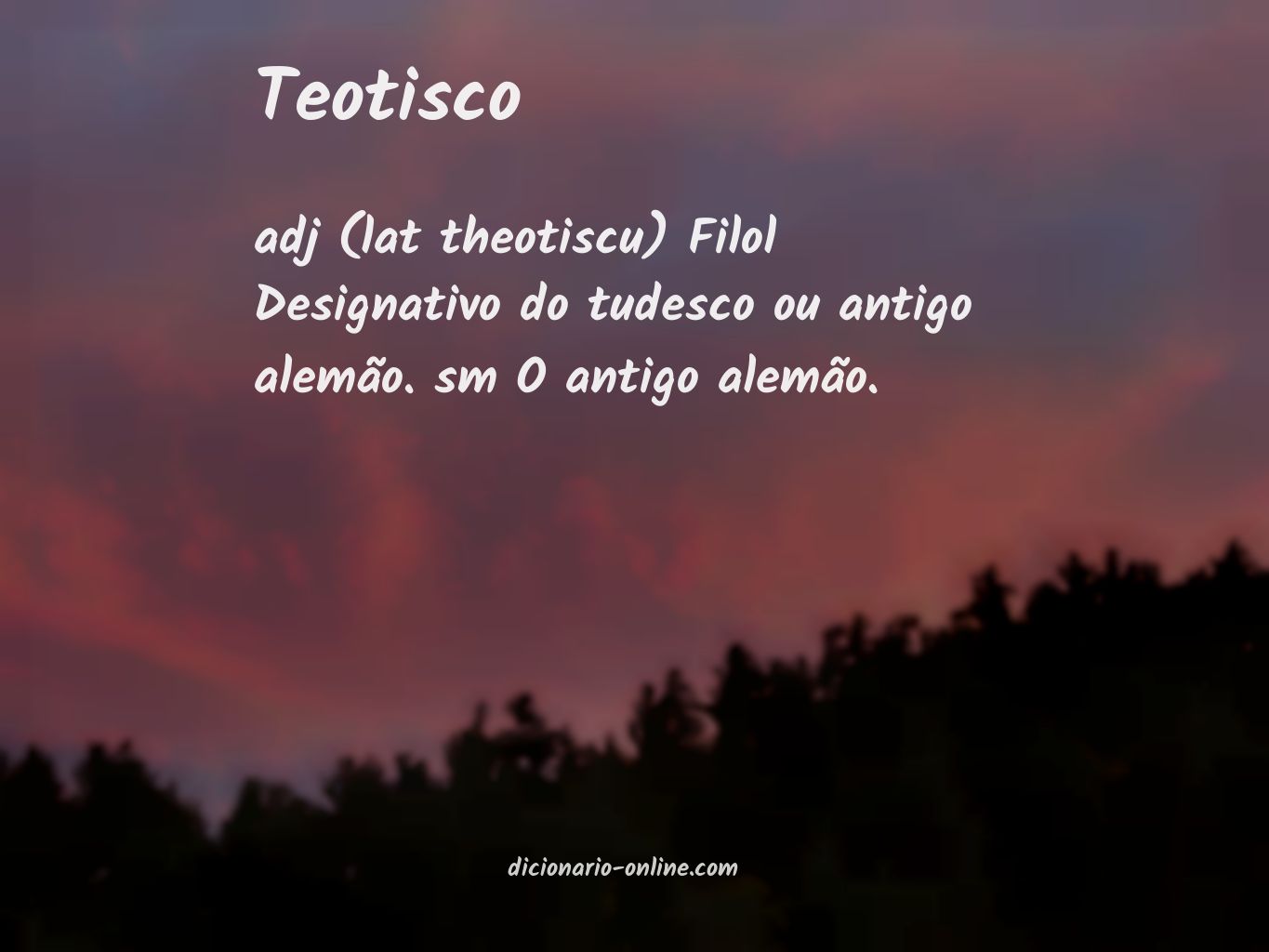 Significado de teotisco