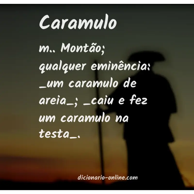 Significado de caramulo