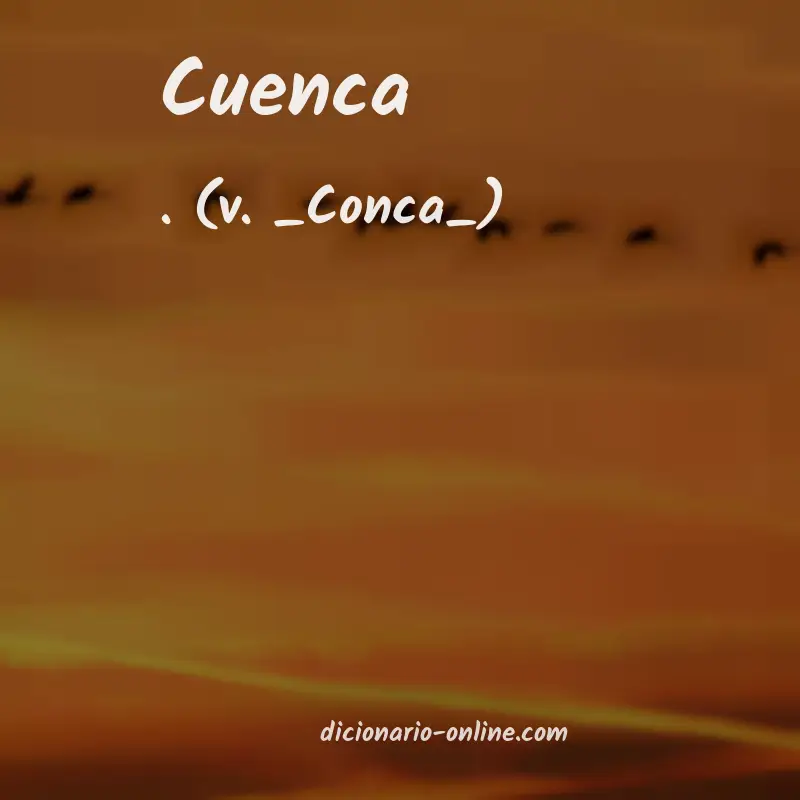 Significado de cuenca