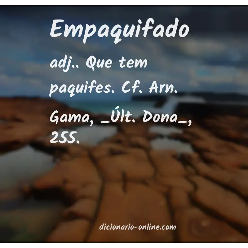 Significado de empaquifado