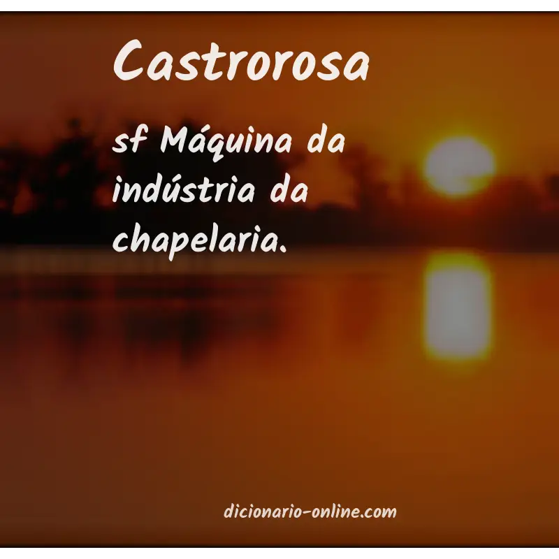 Significado de castrorosa