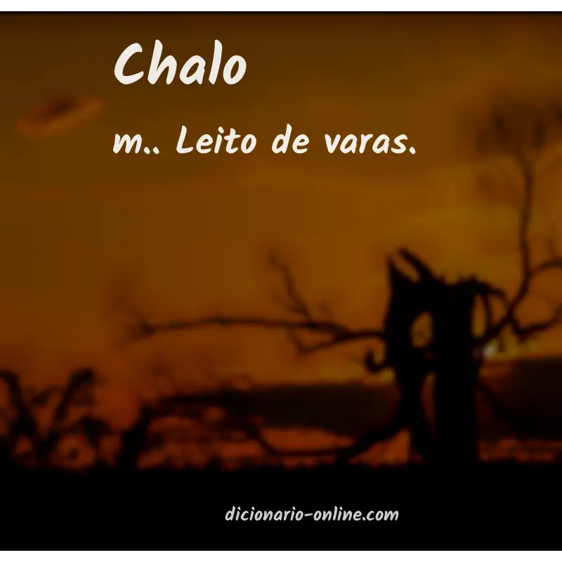 Significado de chalo