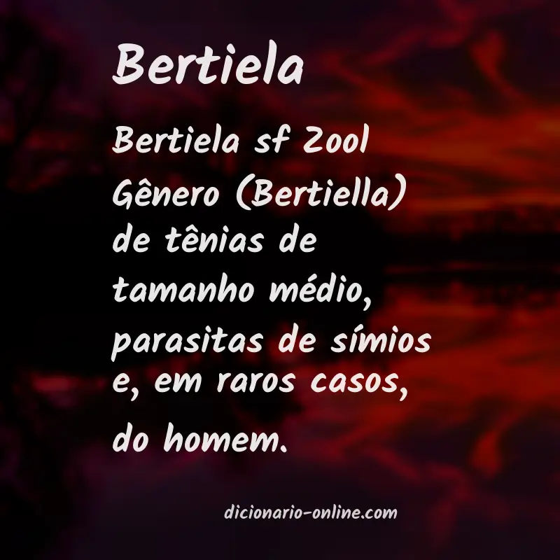 Significado de bertiela