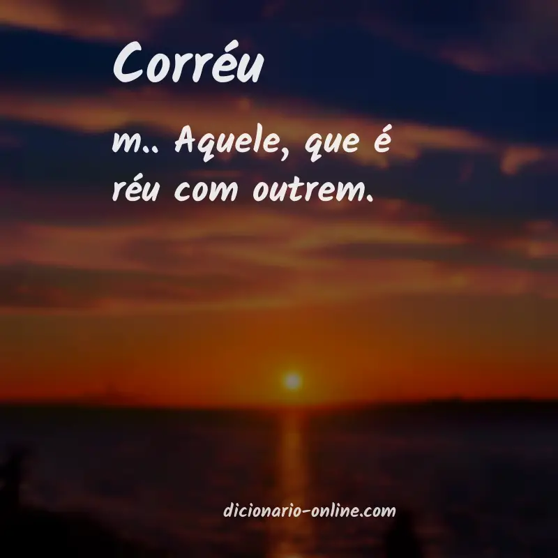 Significado de corréu