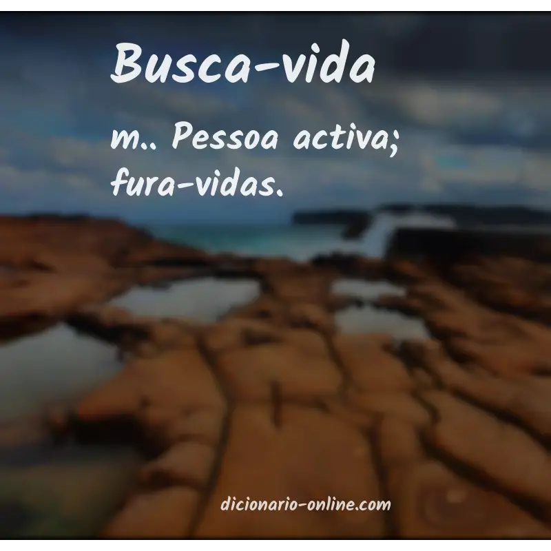 Significado de busca-vida
