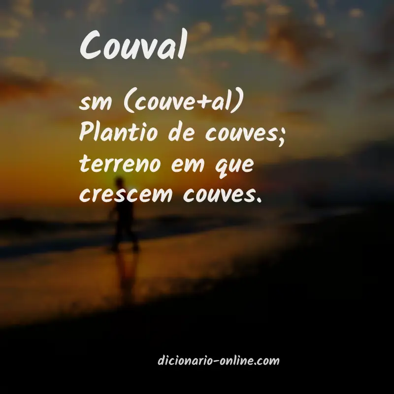 Significado de couval