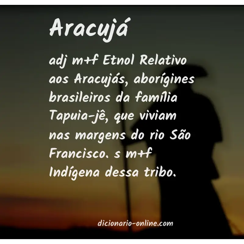 Significado de aracujá