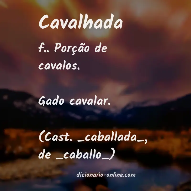 Significado de cavalhada