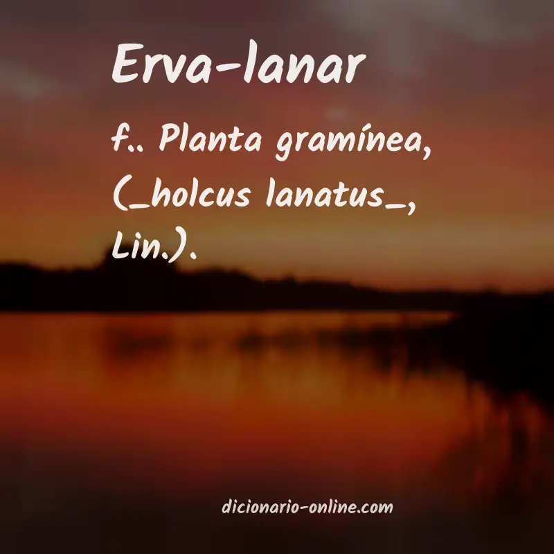 Significado de erva-lanar