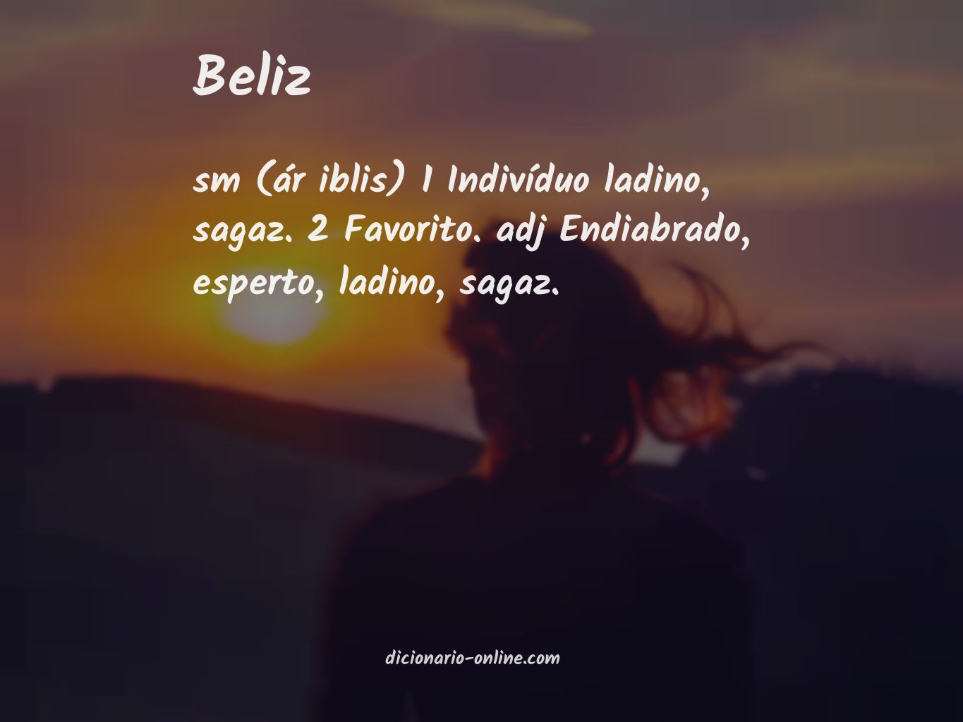 Significado de beliz