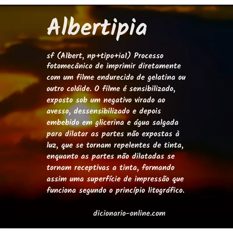 Significado de albertipia