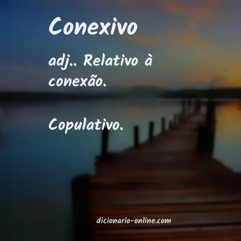 Significado de conexivo