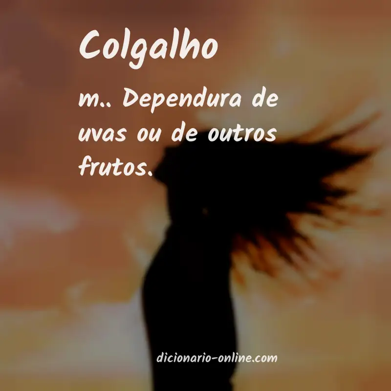 Significado de colgalho