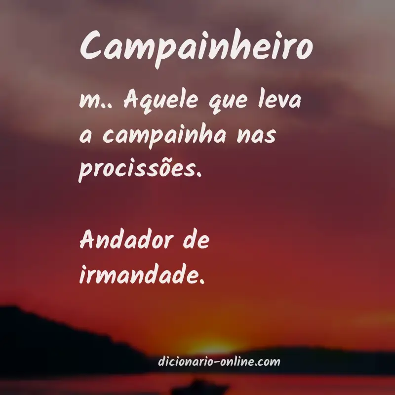 Significado de campainheiro