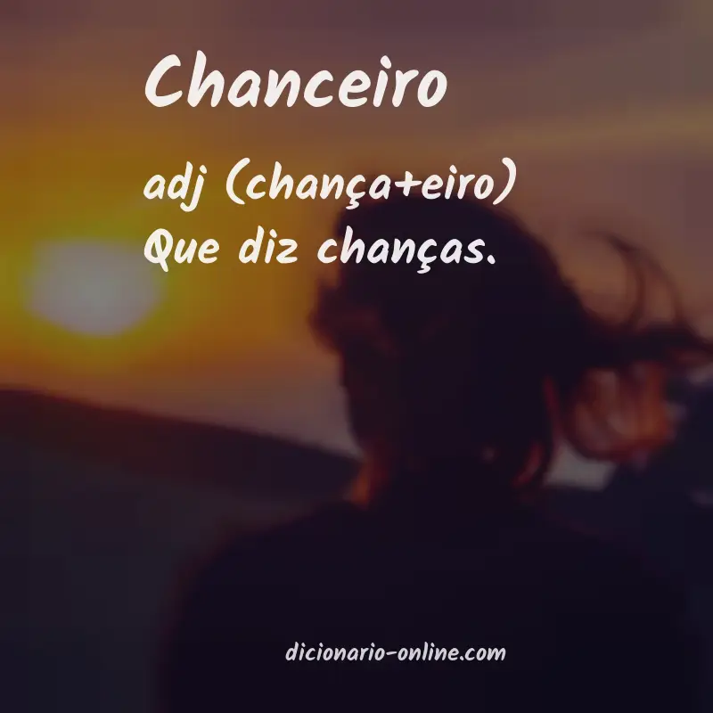 Significado de chanceiro