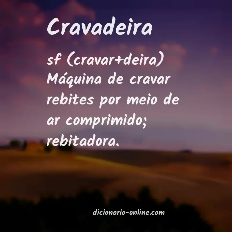 Significado de cravadeira