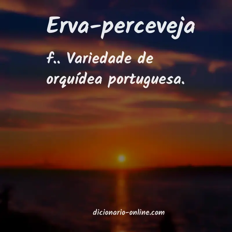 Significado de erva-perceveja