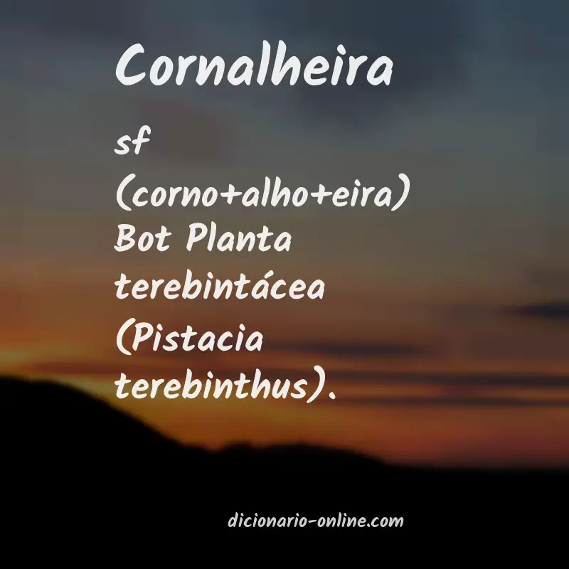 Significado de cornalheira