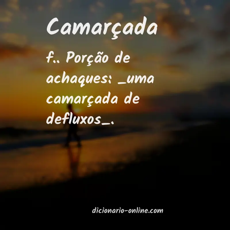Significado de camarçada
