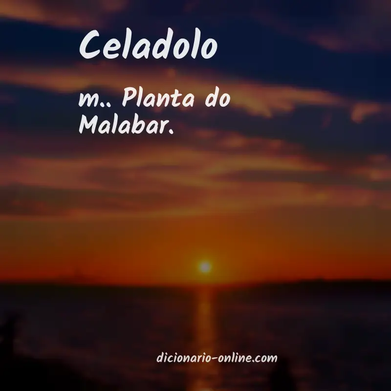 Significado de celadolo