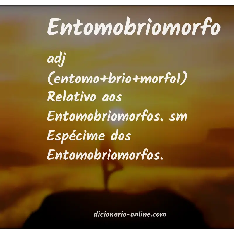 Significado de entomobriomorfo