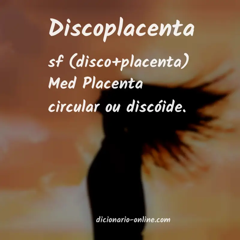 Significado de discoplacenta
