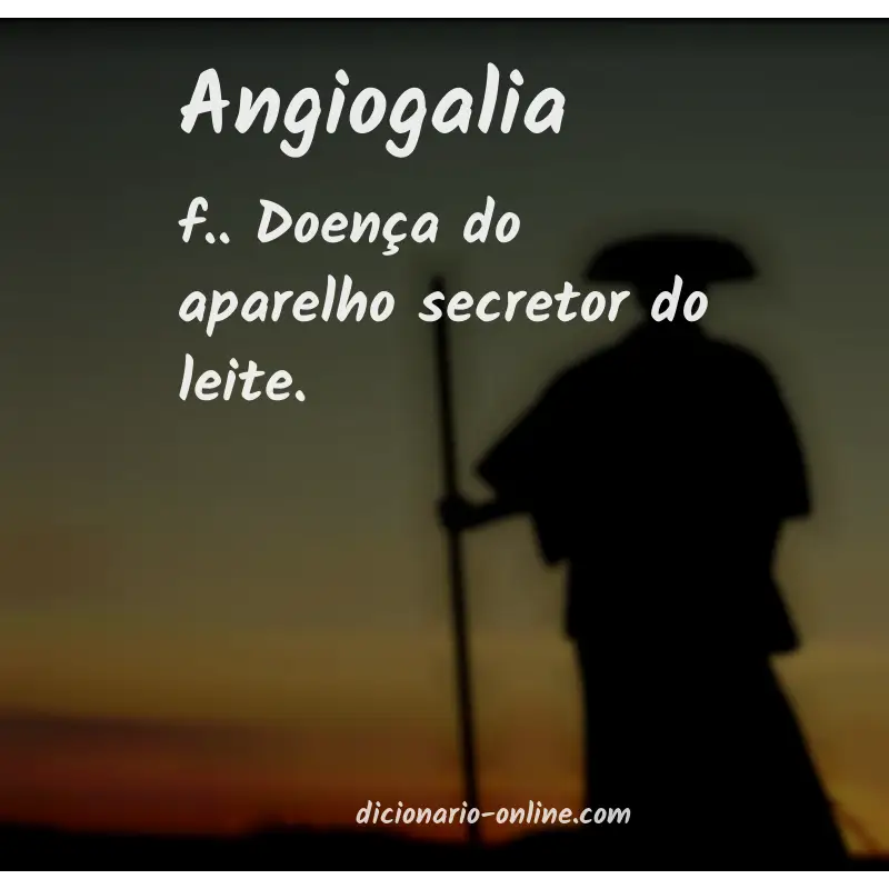 Significado de angiogalia