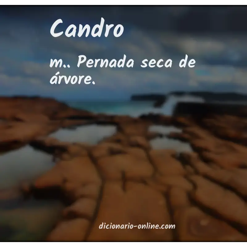 Significado de candro