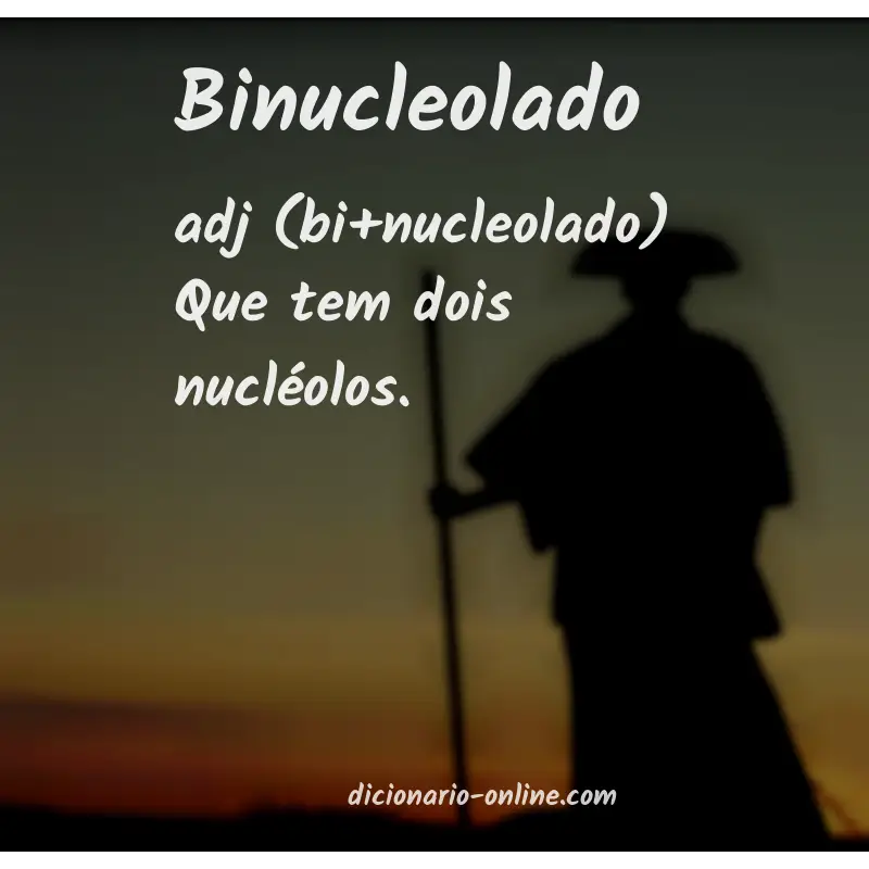 Significado de binucleolado