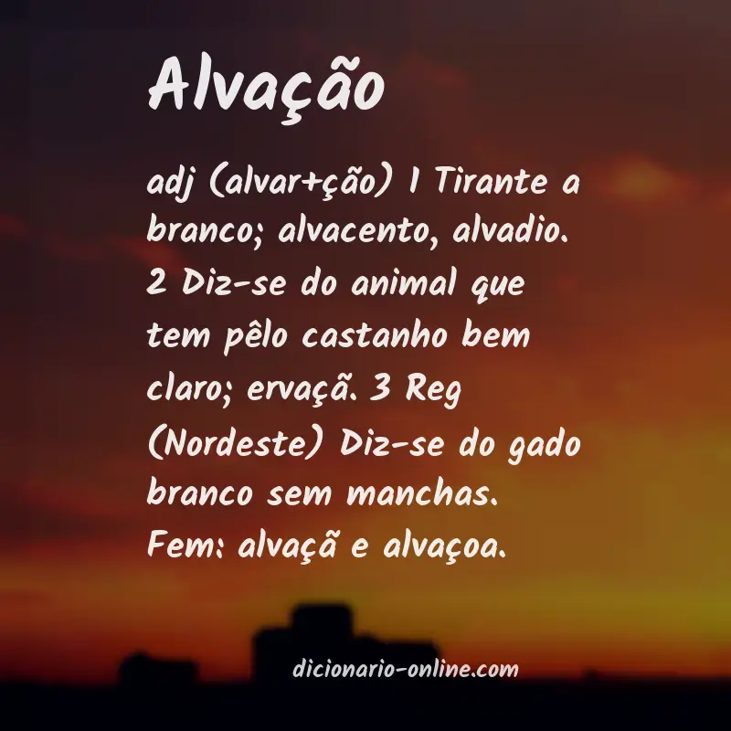 Significado de alvação