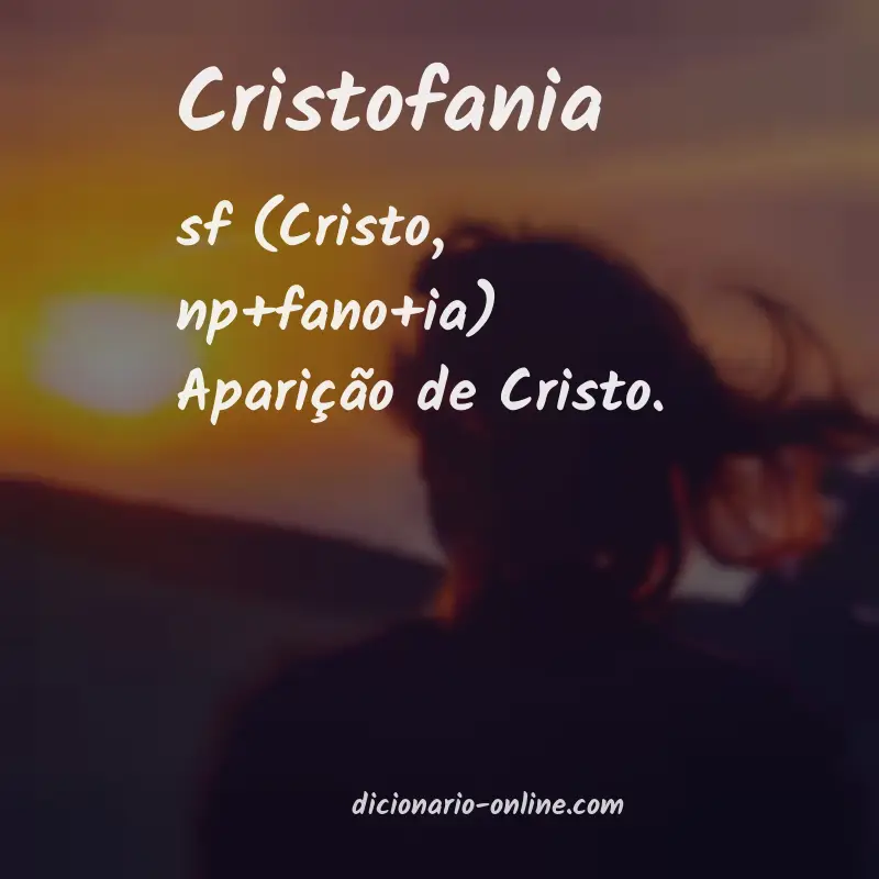 Significado de cristofania
