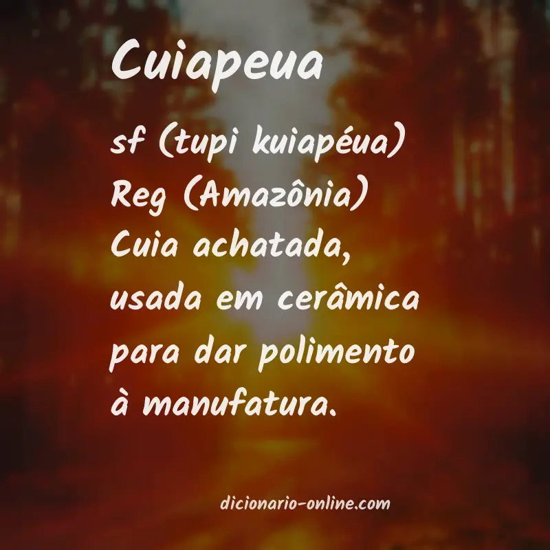 Significado de cuiapeua