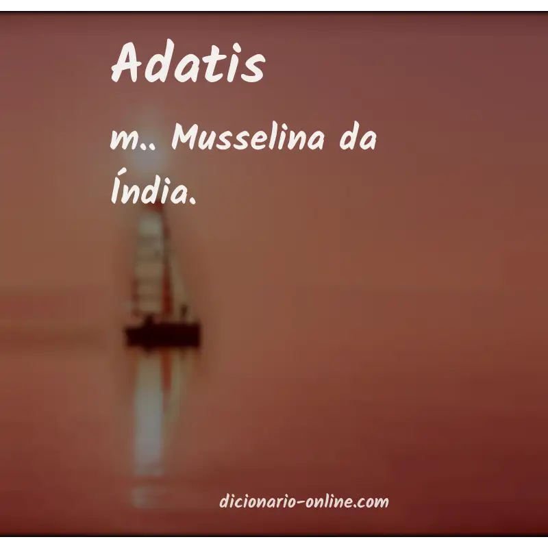 Significado de adatis
