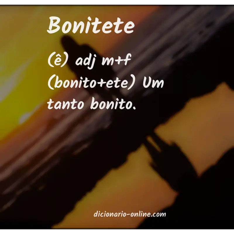 Significado de bonitete