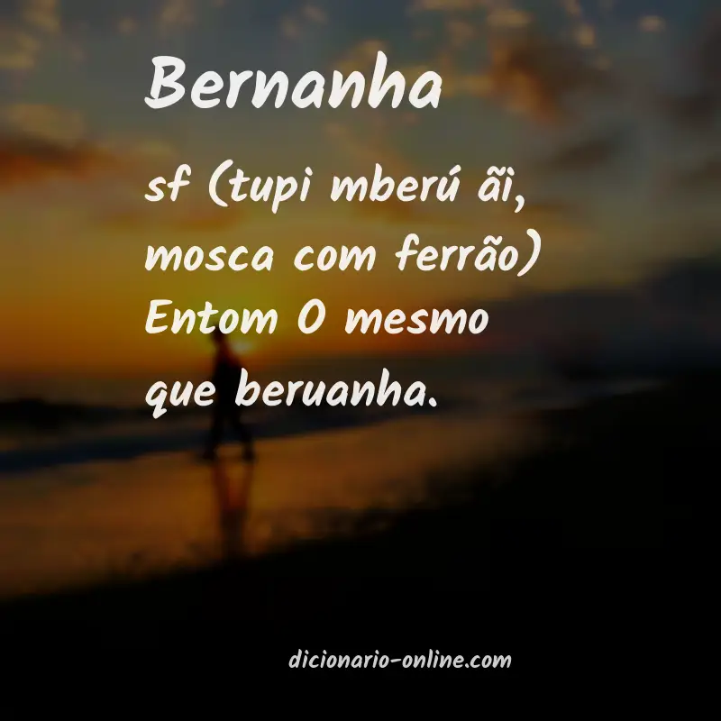 Significado de bernanha
