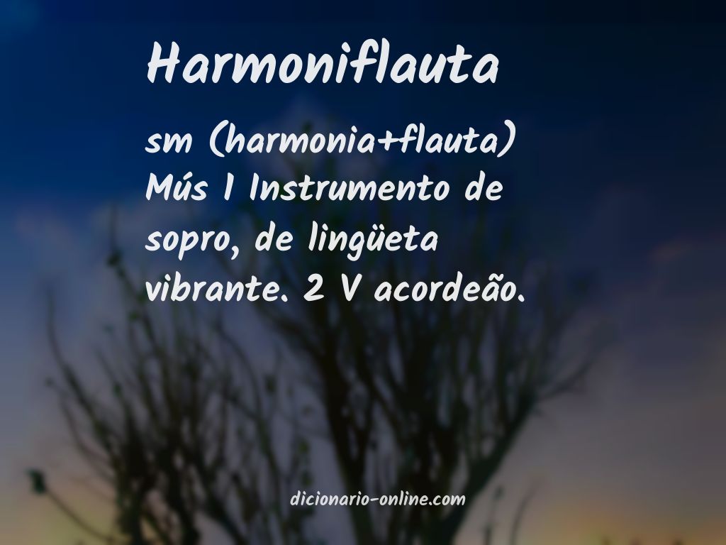 Significado de harmoniflauta