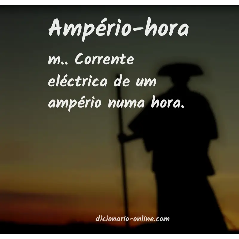 Significado de ampério-hora