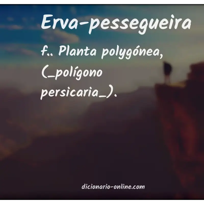 Significado de erva-pessegueira