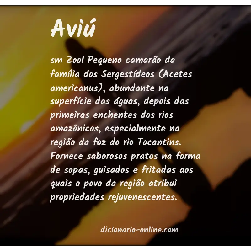 Significado de aviú