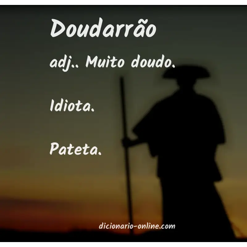 Significado de doudarrão