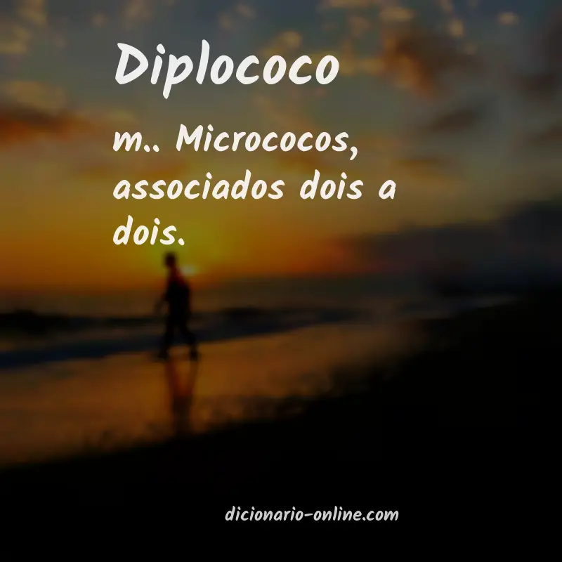 Significado de diplococo