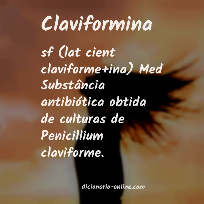 Significado de claviformina