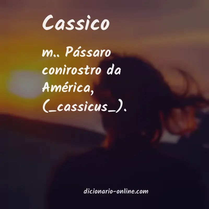 Significado de cassico