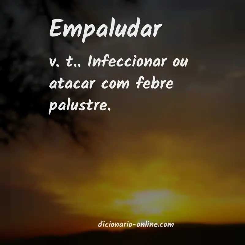 Significado de empaludar