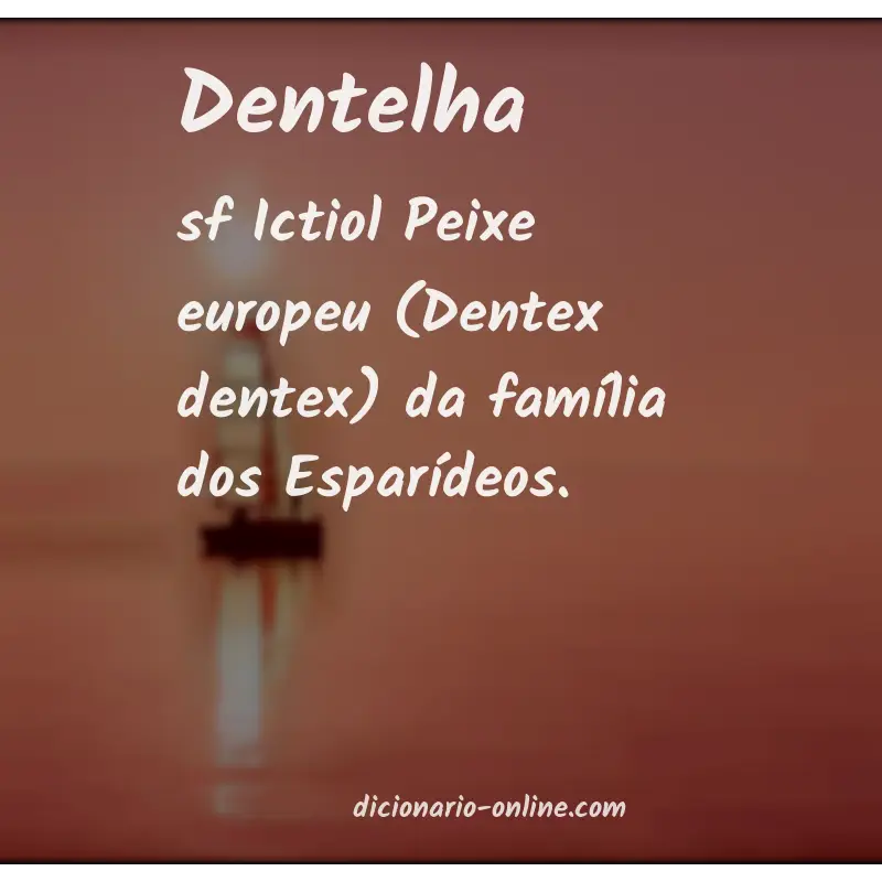 Significado de dentelha
