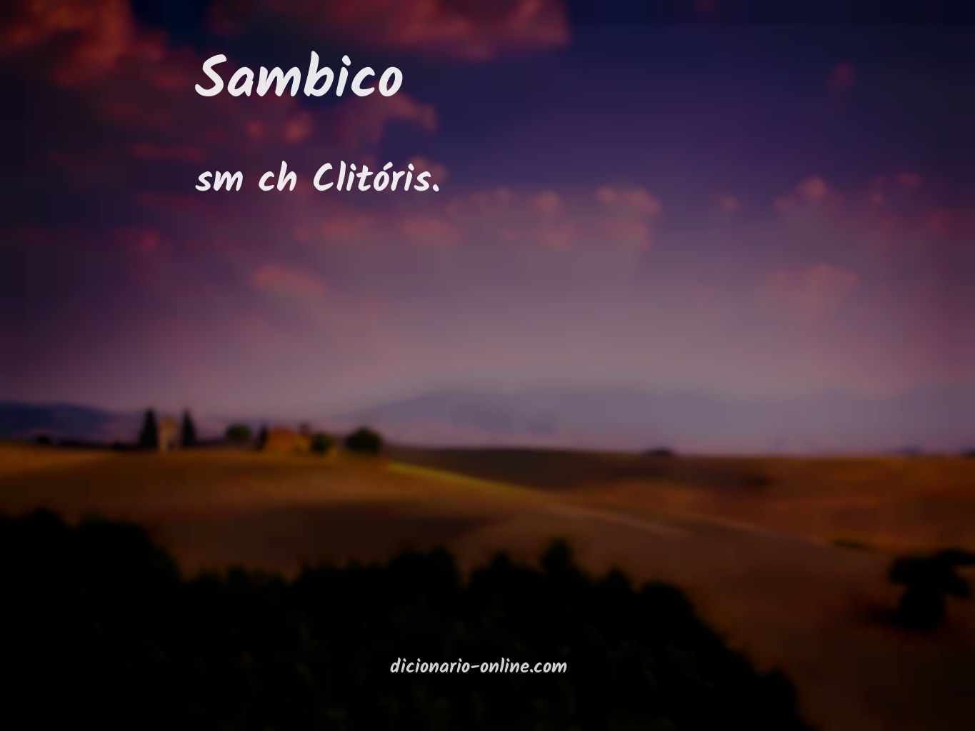 Significado de sambico
