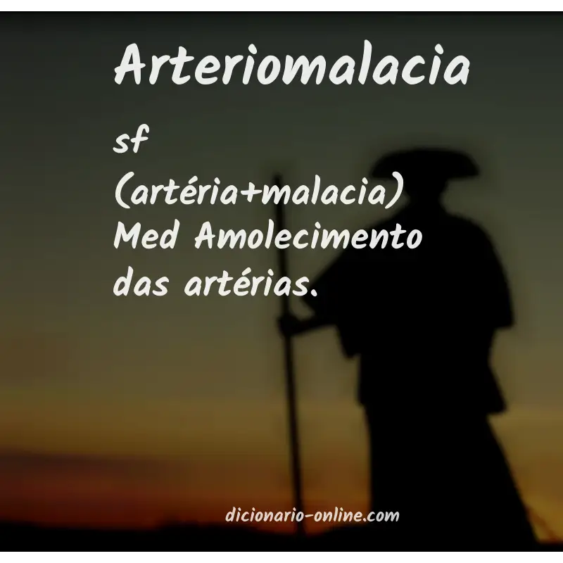 Significado de arteriomalacia