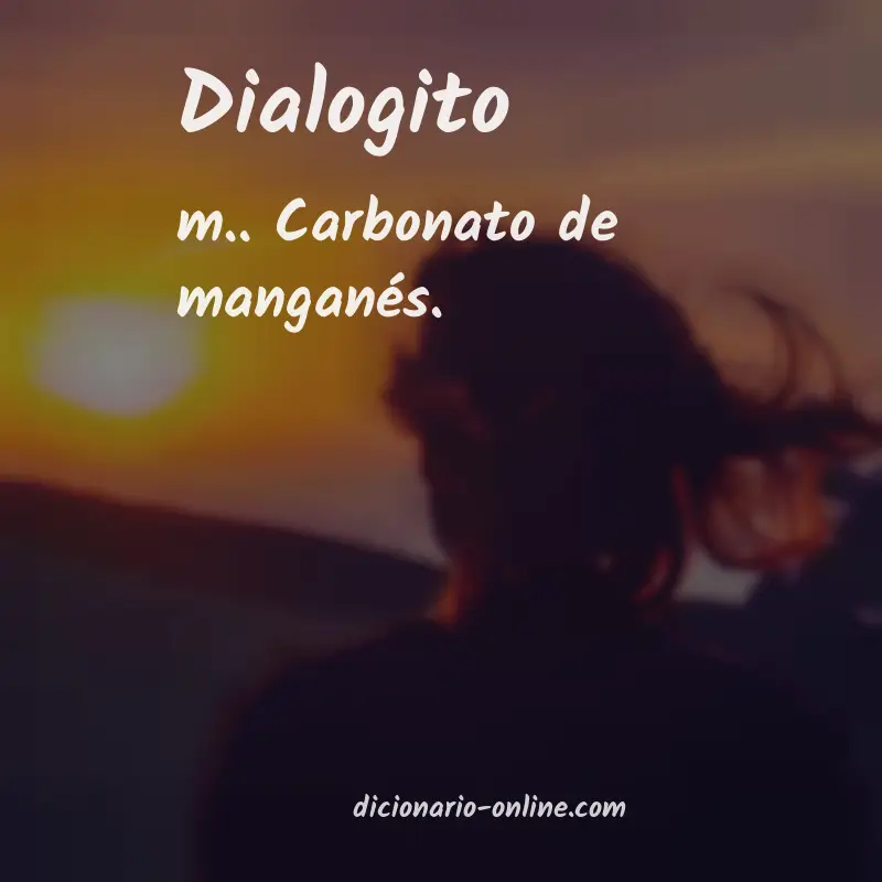 Significado de dialogito