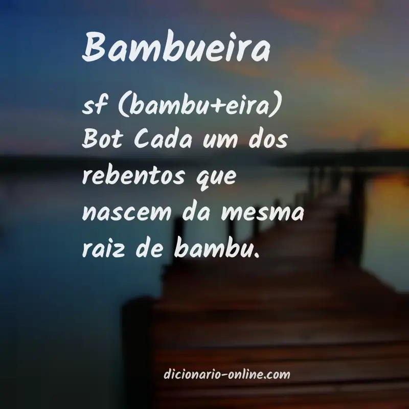 Significado de bambueira