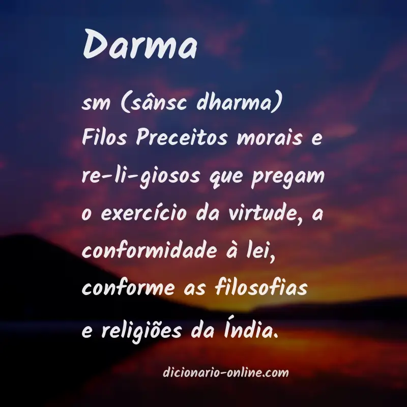 Significado de darma